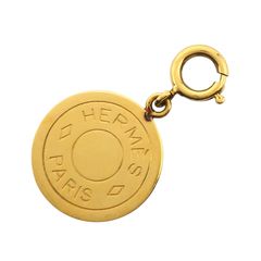 エルメス HERMES セリエチャーム ゴールド メタル/GP レディース チャーム