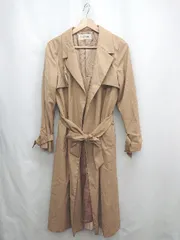 ◇ ⊇◎ MISCH MASCH ミッシュマッシュ プリーツ 長袖 トレンチコート サイズM ブラウン レディース E  【1412090037726】のサムネイル