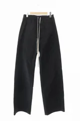 リックオウエンス Rick Owens DRKSHDW ダークシャドウ PUSHER PANTS プッシャー サイドボタン ワイド パンツ DU02C5393-TW XS 黒 ブラック ブランド古着ベクトル 中古 ☆AA★ 240211のサムネイル