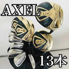 *☆美品☆* TSURUYA ツルヤ AXEL Gold アンセット 9本 ☆美品☆* TSURUYA ツルヤ AXEL Gold アンセット 9本