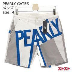 新品 パーリーゲイツ 近年 ストレッチ ハーフパンツ チェック サイズ6