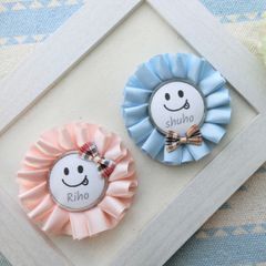 名前入りロゼット - メルカリ