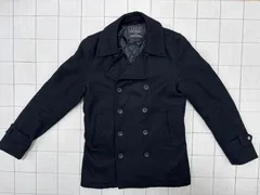 ハ2502-5-3702 エドウィン　EDWIN  ピーコート　黒　S