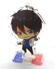 【中古】雑貨 虎石和泉 「ミュージカル『スタミュ』-3rd シーズン- トレーディングちびキャラアクリルスタンドキーホルダー」