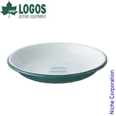 【新品】 ロゴス  クラシコホーローサラダプレート 81280064 アウトドア キャンプ 食器 皿 耐熱 直火 オーブン 琺瑯のサムネイル