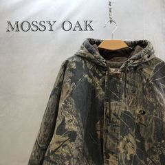 MOSSY OAK モッシーオーク カモフラ フーディットジャケット リアルツリー ミリタリージャケット 古着 メンズ
