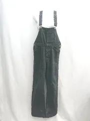 ◇ Θ FRAMeWORK フレームワーク オーバーオール サイズ36 ブラック レディース E  【1412090020490】