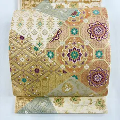 《豪華》美品 西陣織 正絹 袋帯 金地 豪華文様 フォーマル 2025年最新】西陣織 袋帯の人気アイテム - メルカリ