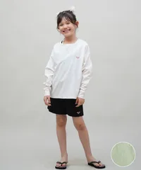 【ムラスポ公式】新品 ROXY ロキシー 水着 ラッシュガード 2点セット キッズ 長袖 Tシャツ ショーツ MINI HEAR THE WAVES TLY251108