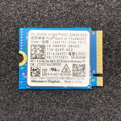 Western Digital M.2 NVMe SSD 2230 | PCIe3.0×4 | 256GB | 95% | y21 | SN530 | wd 【809】