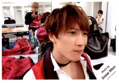 Snow Man 18年 セルフィー企画 渡辺翔太/佐久間大介 公式写真 *1枚