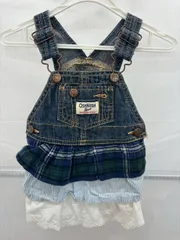 【送料込】OSHKOSH オーバーオール　オシュコシュ　海外限定デザイン　デニム