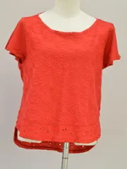 ツモリチサト TSUMORICHISATO ネコフラワー Tシャツ/カットソー 2サイズ レッド レディース j_p F-S4517のサムネイル