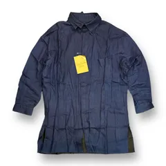 定価94600円 yohji yamamoto 23SS R-スペアカラー比翼B リネン シャツ コート ヨウジヤマモト HZ-B53-315 3 62396A4のサムネイル