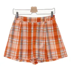 サイズ：S CALLAWAY キャロウェイ  キュロットパンツ チェック柄 オレンジ系 [240101269455]# ゴルフウェア レディース ストスト