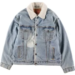 90s Levi's 70609 0251 ホワイトデニム　ボアジャケット LEVI'S 70609-0251 WHITE DENIM BOA JACKET（'93/VERY GOOD