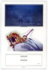 【中古】アクリルスタンド・アクリルパネル 煉獄杏寿郎(流血/日輪刀構え) 「劇場版 鬼滅の刃 無限列車編 上映四周年記念 炎柱・煉獄杏寿郎カフェ×ufotable Cafe×マチ★アソビCAFE×ufotable DINING×ufotable CINEMA 