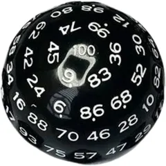 希少 GAMESCIENCE 100面ダイス 黒 ブラック D100 6280 Amazon | GAMESCIENCE 100面ダイス D100 ZOCCHIHEDRON サイコロ
