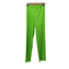 2025年最新】プリーツプリーズ パンツ グリーンの人気アイテム - メルカリ