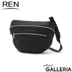 REN ショルダーバッグ メンズ レディース ブランド レン バッグ カバン 斜めがけ 大人 軽量 革 本革 縦型 やぎ革 ショルダーバッグ 斜めがけバッグ 小さめ BARE ベアー bare ラウンドスリングバッグ 1-11-30672のサムネイル