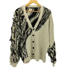 ノーアイディー NO ID. 24AW フリンジ JQ ニット CD カーディガン メンズ ONE SIZE のサムネイル