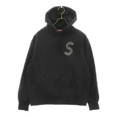【即完売品】シュプリーム♤パーカー　Ｓロゴ　キルティング　ブラック　L Supreme - S Logo Hooded Sweatshirt - ParkSIDER