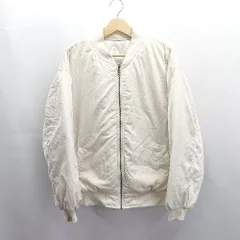 ◇ ⊇ Cutie Blonde キューティーブロンド 長袖 中綿ジャケット ブルゾン サイズL アイボリー レディース E  【1504240009162】