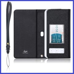 Wi-Fi 5G Speed X11 / au/UQ X12 専用 モバイルルーター LOE(ロエ) ケース (ブラック)