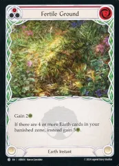 【中古】Flesh and Blood VER016[C]：Fertile Ground (1)/肥沃な土地 (1)
