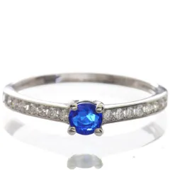 指輪 レディース アウイナイト リング プラチナ ダイヤモンド Pt950 刻印入り 鑑別書付き 日本製【アクセサリーマート/メルカリShops店】