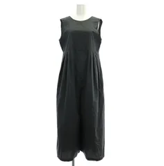 ノーリーズ Nolley's 23SS バックVオールインワン ワイドパンツ ノースリーブ タック 38 チャコールグレー /MY ■OS ■PNのサムネイル