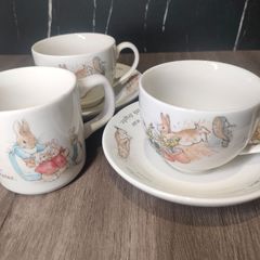 ウェッジウッド ピーターラビット ボウル お茶碗 3個セット - メルカリ