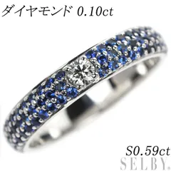 Henry Dunay　サファイアリング　パヴェダイヤ　k18 ソーティング付き Yahoo!オークション - ヘンリーデュネイ Henry Dunay K18サファイアリ