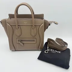 2025年最新】celine セリーヌ ラゲージ スリ sourisの人気