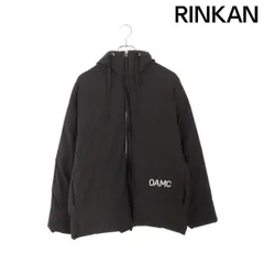 状態良oamc オーエーエムシー　19AW LITHIUMDOWNJACKET OAMC Lithium ジッパー フード付き ジャケット ブラック (OAMC