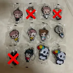 呪術廻戦 カプセルラバーマスコット 02 03 9点セット