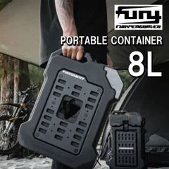 即納 ◆ Fury GRAVITY ウォーター タンク 携行缶 アルミ ストレージパネル付き ラングラー JK JL ロトパックス