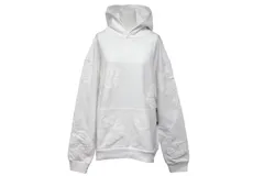 新品未使用 DENIM TEARS デニムティアーズ MONO ALL OVER WREATH パーカー 95B700A0 サイズXL 24SS ホワイト 総柄 中古 4c075167