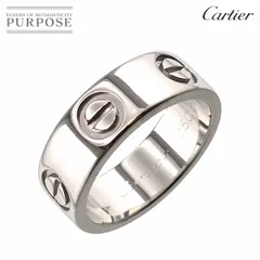 カルティエ Cartier ラブ #48 リング Pt プラチナ 指輪 VLP 90182162