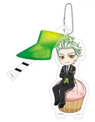 【中古】食玩 キーホルダー 21.セベク・ジグボルト 「『ディズニー ツイステッドワンダーランド』 ツインアクリルコレクション」