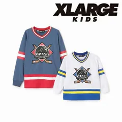 新品2025年秋冬 エクストララージキッズ XLARGE KIDS ホッケー 長袖Tシャツ 130cm140cm X-LARGE KIDS キッズ 子供服 男児
