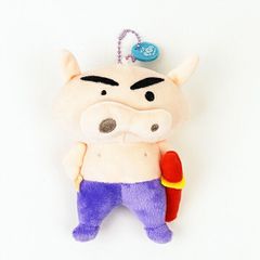 크레용 신짱 부리부리자에몽 봉제인형 마스코트 애니메이션 90th 시리즈 키홀더