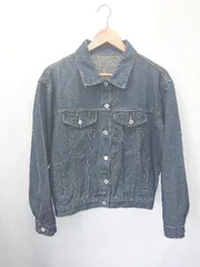 ◇ Θ classicalelf クラシカルエルフ Gジャン 長袖 デニム ジャケット サイズS ブルー レディース E  【1503040005572】