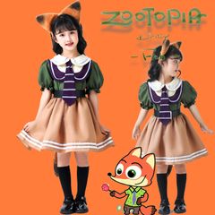 しまむら リトシー ディズニー ズートピア ジュディ ワンピース 新品未 