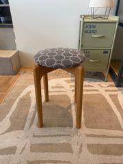 MARUNI60 Oak stool -dop "tambourine"- グレー