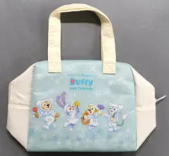 【中古】食器 集合 スーベニアランチケース 「ダッフィー＆フレンズのホワイト・ウィンタータイム・ワンダーズ」 東京ディズニーシー限定メニュー注文特典