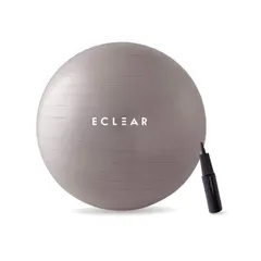 【特価セール】空気入れ付き フィットネス グレー 65cm バランスボール HCF-BB65GY エレコム