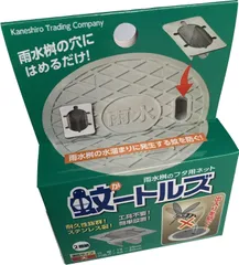 蚊ートルズ 蚊対策 雨水マス用の蓋 オールステンレンス 2個組 大