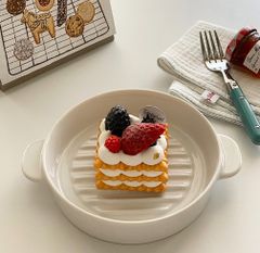 まんまるグラタン皿 | 韓国 食器 インテリア 皿 プレート 撮影 キッチン雑貨 耐熱皿
