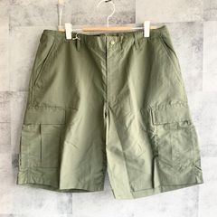 新品タグ付き ルースイソンブラ ドミンゴ ワイドカーゴ ショートパンツ ハーフパンツ Ｍサイズ カーキ  LUZeSOMBRA Domingo ワンポイント